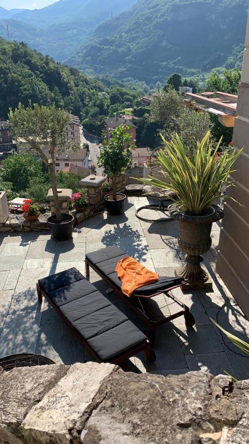 Villa La Casa Sulla Collina Del Castello Breno Exterior foto